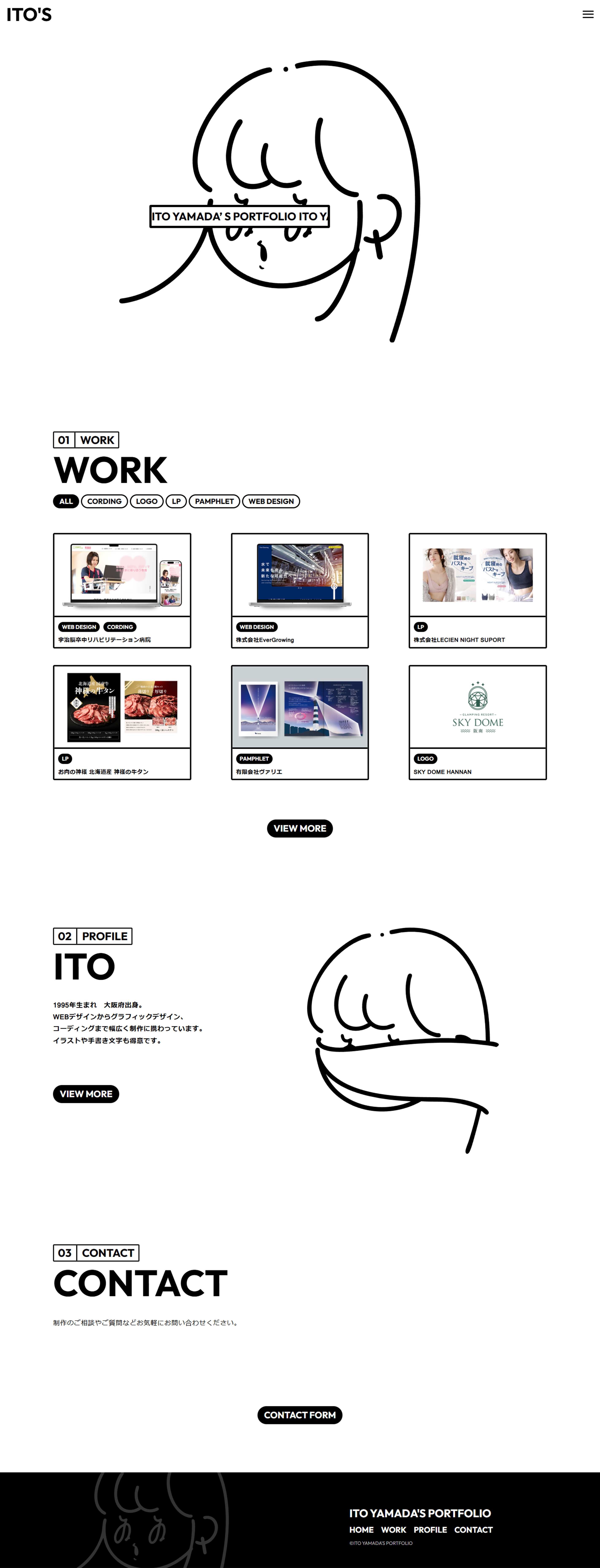 ポートフォリオPC版